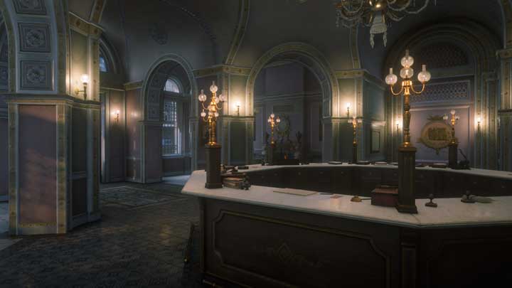 Saint Denis bank interiors in RDR2 Online
